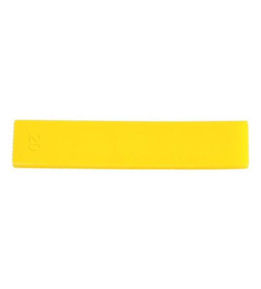 HEIGHT ADJUSTING SPACER 4MM YELLOW
