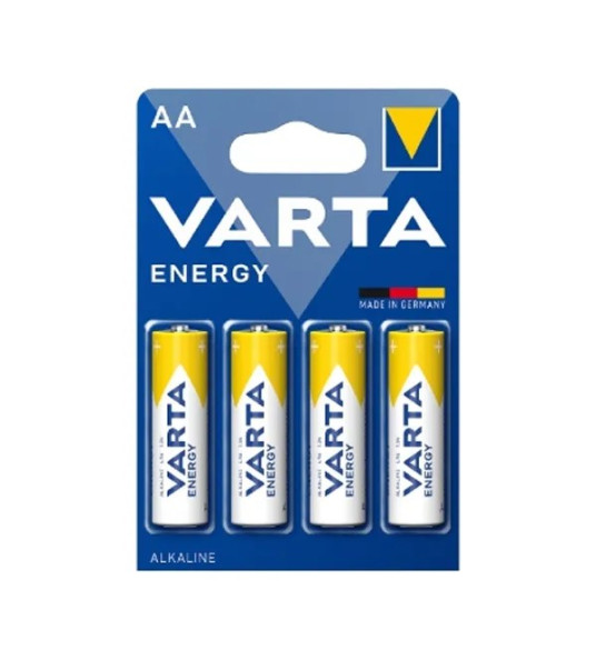 VARTA ENERGY AA ALKALINE BATTERIES 4PC