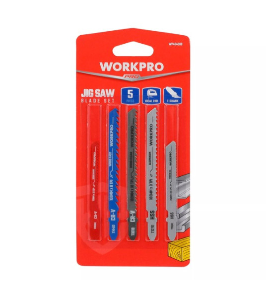 WOOD & METAL JIGSAW BLADES 5PCS