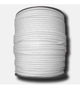 WHITE BRAIDED ROPE 12MM 220M POLYESTER