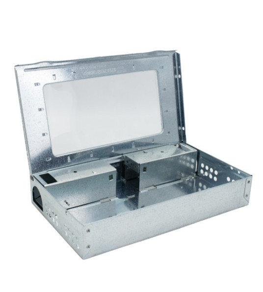 MULTIPLE CATCH MOUSETRAP WITH WINDOW