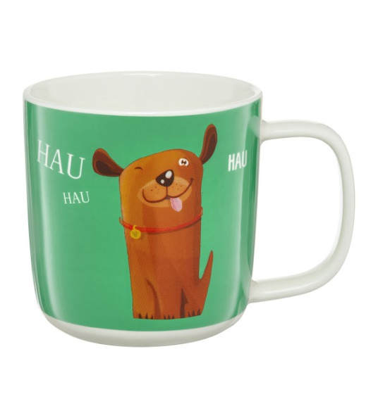 PORCELAIN MUG 370ML RED DOG AMBITION