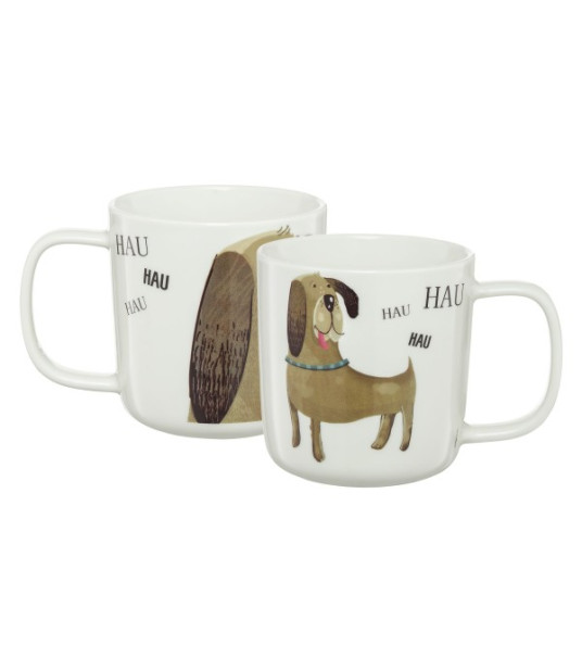 PORCELAIN MUG 370ML DOG AMBITION