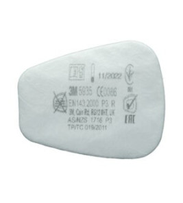 3M PARTICULATE FILTER P3 R 5935 7000037675 3M PARTICULATE FILTER P3 R 5935 7000037675