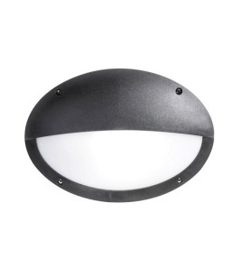 MADDI OVAL LIGHT FITTING EYELID BLACK