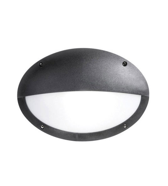 MADDI OVAL LIGHT FITTING EYELID BLACK