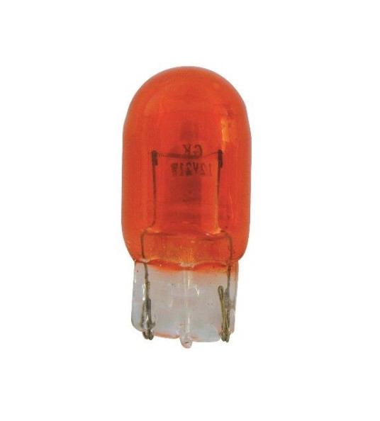 WEDGE LAMP 12V 21W T20 AMBER