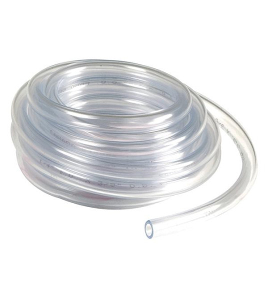 CLEAR PVC HOSE12X16MM PER METRE