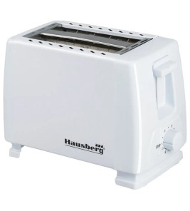 HAUSBERG 2-SLICE TOASTER WHITE HB-150AB