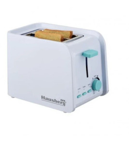 HAUSBERG 2-SLICE TOASTER WHITE HB-195