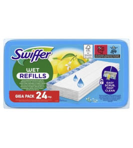 SWIFFER WET CITRUS REFILL X24
