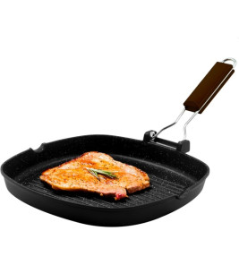 ZANETTI INDUCTION GRILL 28X28CM