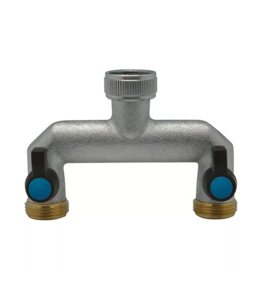 2-WAY DISTRIBUTOR FOR TAP WITH VALVES