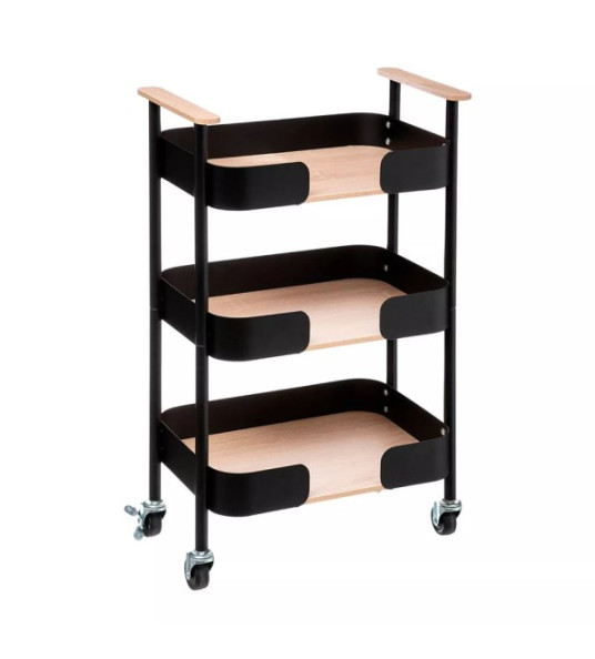 3-TIER UTILITY CART 45X28X75CM 5FIVE