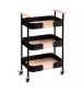 3-TIER UTILITY CART 45X28X75CM 5FIVE