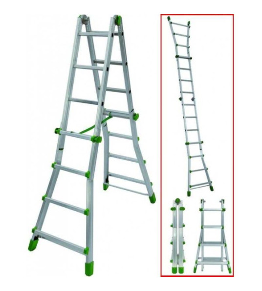 MULTIPURPOSE LADDER 6+6 BK5 5.7M EUROBRIKO