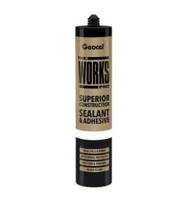 THE WORKS ADHESIVE & SEALANT CLEAR