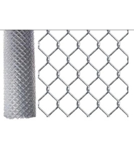 GALVANIZED CHAINLINK FENCE 1M X 12M