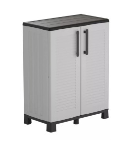 LOW CABINET FAMILY LINE LIGHT GREY 68X37X90CM