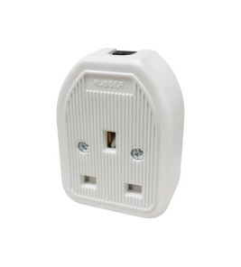 EXTENSION SOCKET 1G 13A BS1363 RUBBER