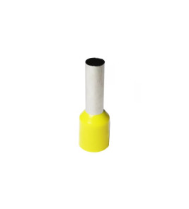 BOOTLACE FERRULE 1X1.0MM YELLOW