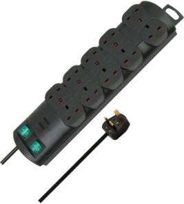 EXTENSION LEAD 10G 2M BLACK