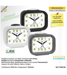 ALARM CLOCK 7536/00 ALARM CLOCK 7536/00