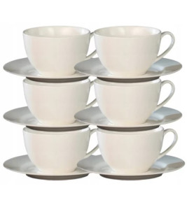 AURA 12PC TEA SET 220ML