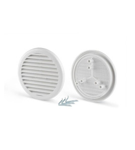 ROUND VENT COVER 100-130MM WITH MESH