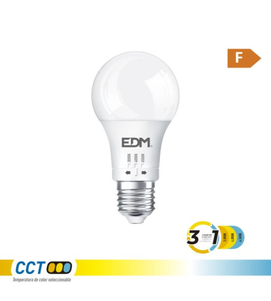 LAMP A60 E27 10W 932LM 3CCT 60X116MM