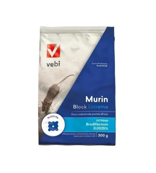 RAT BLOCKS BRODIFACOUM 300G VEBI