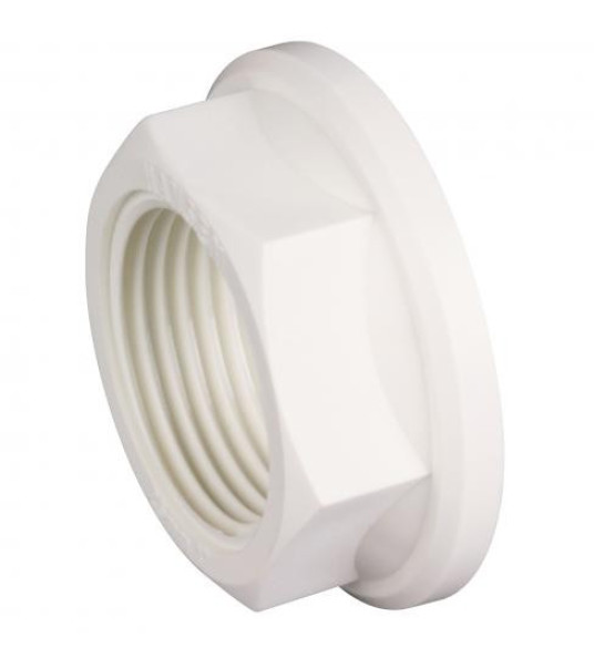 PVC BACK NUT 1/2``  TRUDESIGN