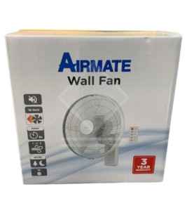 AIRMATE WALL FAN 16``  WITH REMOTE CONTROL
