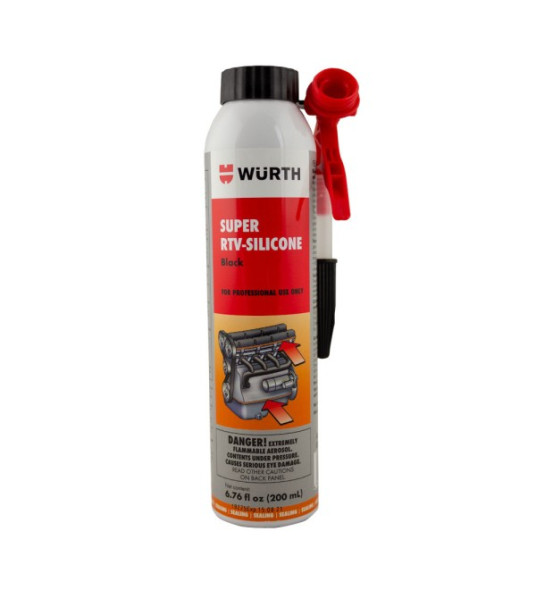 SUPER RTV SILICONE BLACK 200ML