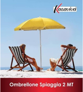 BEACH UMBRELLA 200CM PANAMA KASAVIVA