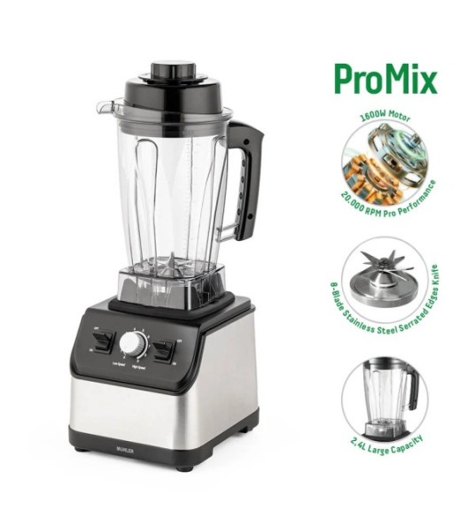 JUG BLENDER PROMIX 1600W MUHLER MB-1624