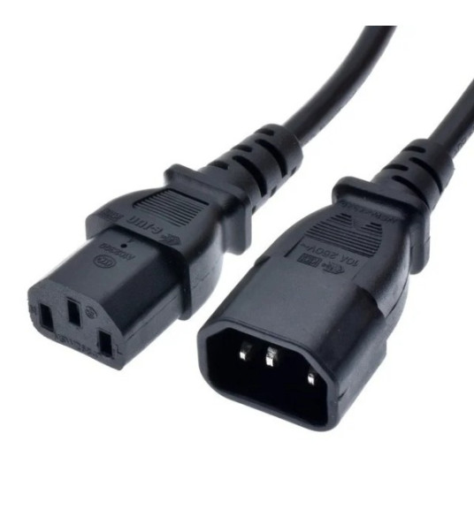 LEAD IEC C 14 PLUG - IEC C13 SOCKET 2M