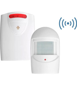 MOTION SENSOR WITH WIRELESS ALERT IP44 120M
