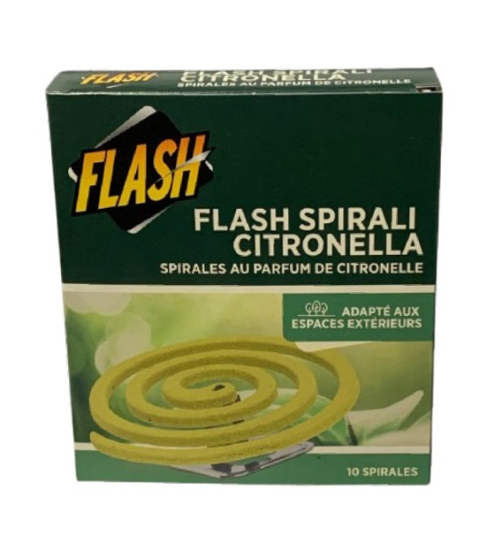 FLASH CITRONELLA MOSQUITO COILS 10PCS