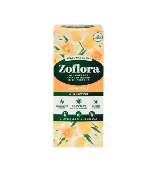 ZOFLORA SPRINGTIME 500ML CONCENTRATED DISINFECTANT