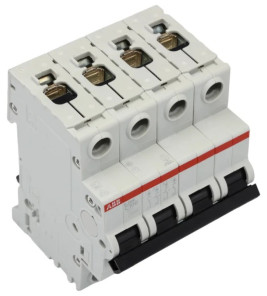 MCB 4P 100A 6KA C ABB S204