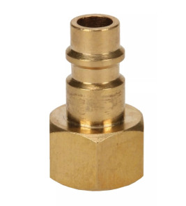 QUICK COUPLER MALE 1/4`` F BRASS