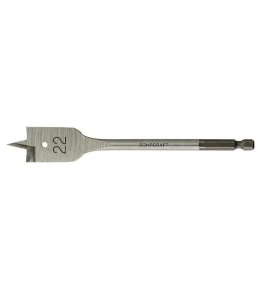 FLAT WOOD BIT 6MM HEX SHANK