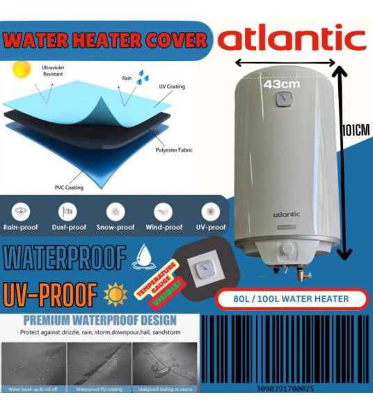 WATER HEATER COVER 80/100L VERTICAL