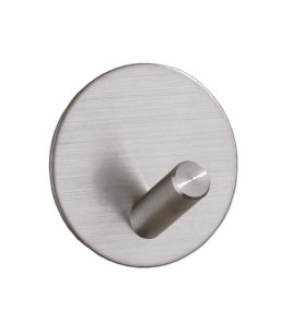 ADHESIVE HOOKS S/STEEL Ø60MM 2PCS ADHESIVE HOOKS S/STEEL Ø60MM 2PCS
