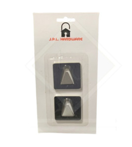 ADHESIVE HOOKS S/STEEL 50X50MM 2PCS ADHESIVE HOOKS S/STEEL 50X50MM 2PCS