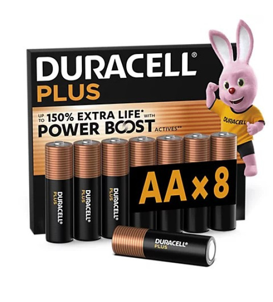 DURACELL POWER BOOST AA LR06 8PCS