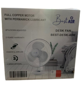BEST AIR DESK FAN 16`