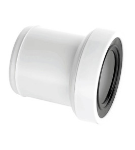 STRAIGHT WC CONNECTOR 133MM WC-CON-EXT