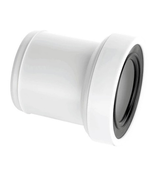 STRAIGHT WC CONNECTOR 133MM WC-CON-EXT